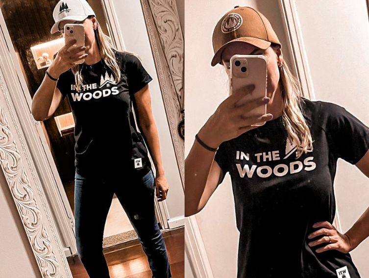 camiseta preta - In The Woods
